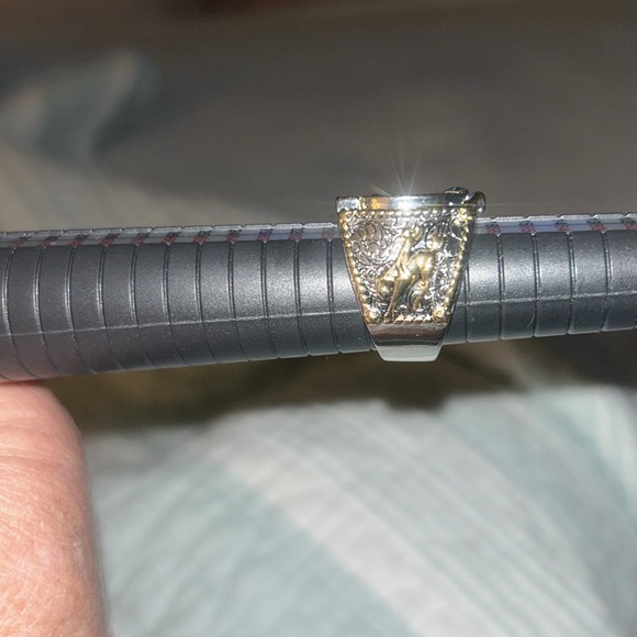 MENS HORSESHOE RING - Picture 13 of 13